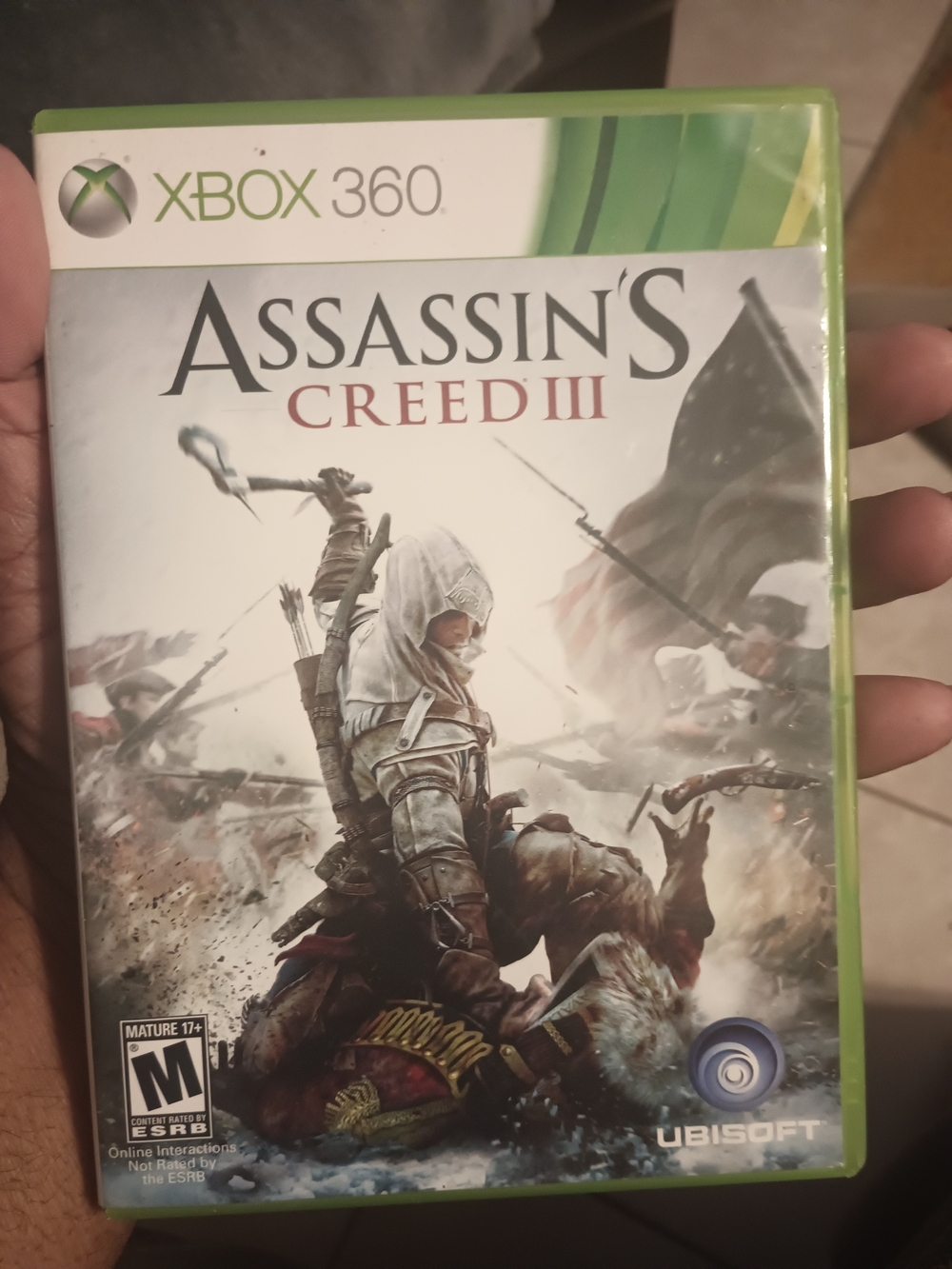 Assassin's Creed III Xbox 360 - White/Green